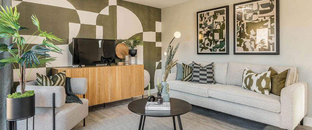 Rushlake Meadows Maple Living Area